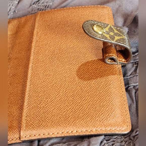 Louis Vuitton Monogram Canvas Small Ring Agenda PM Passport Cover Pocket Planner - Picture 10 of 13